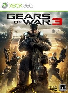 Front Cover for Gears of War 3 (Xbox 360) (Games on Demand release)