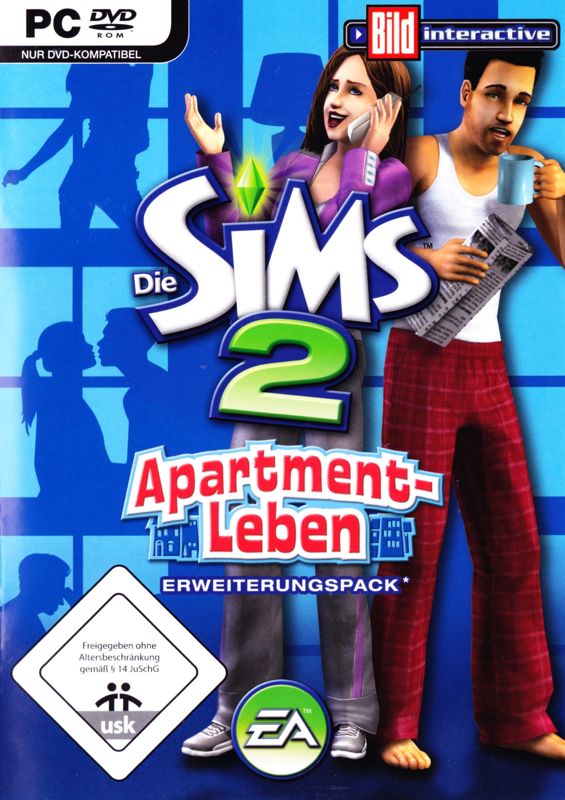 Front Cover for The Sims 2: Apartment Life (Windows)