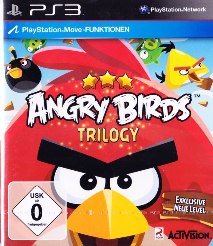 Front Cover for Angry Birds Trilogy (PlayStation 3)