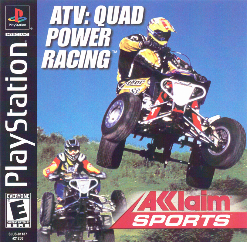 Front Cover for ATV: Quad Power Racing (PlayStation)