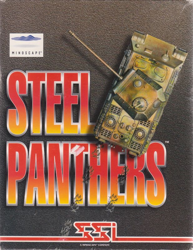 Front Cover for Steel Panthers (DOS) (Alternate version)