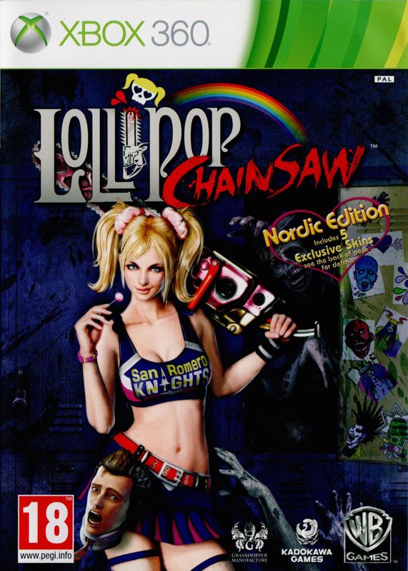 Front Cover for Lollipop Chainsaw (Nordic Edition) (Xbox 360)