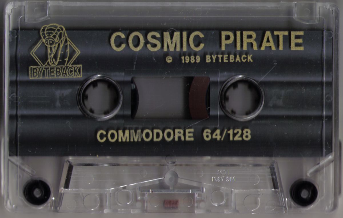 Media for Cosmic Pirate (Commodore 64) (Byte Back release)