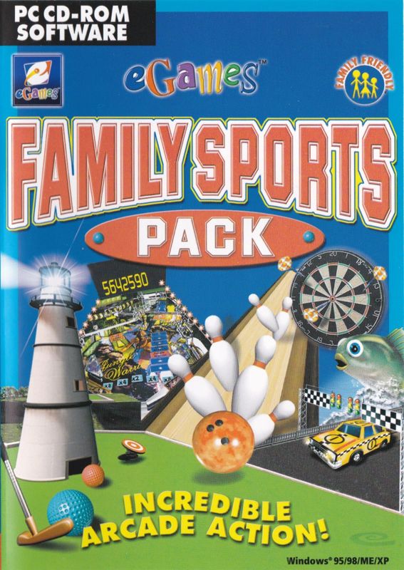 Front Cover for Family Sports Pack (Windows)