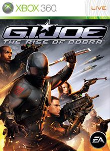 Front Cover for G.I. Joe: The Rise of Cobra (Xbox 360) (Games on Demand release)