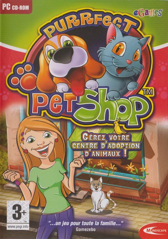 Front Cover for Purrfect Pet Shop (Windows)