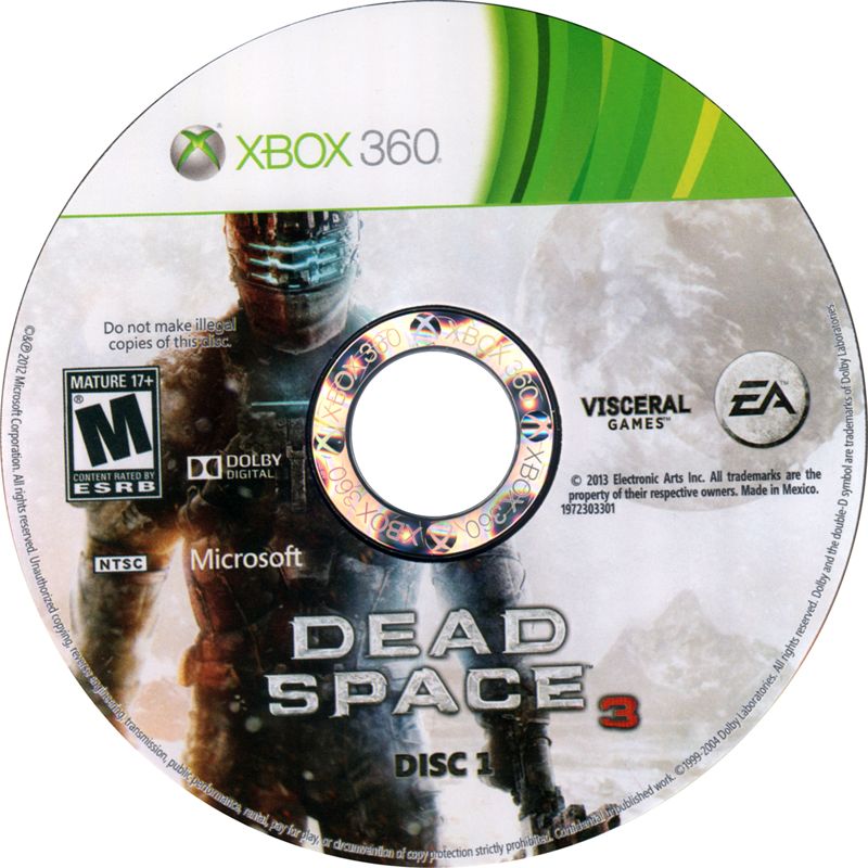 Media for Dead Space 3 (Xbox 360)