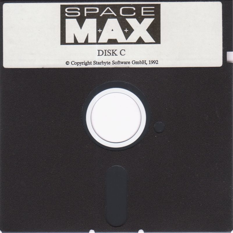 Media for Space M+A+X (DOS) (5.25" floppy disk release): Disk 3/3