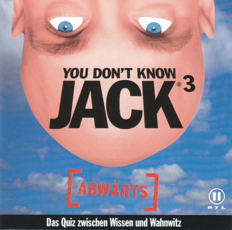 Manual for You Don't Know Jack: Volume 4 - The Ride (Windows): Jewel Case / Manual - Front