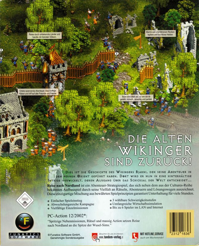 Back Cover for Northland (Windows)