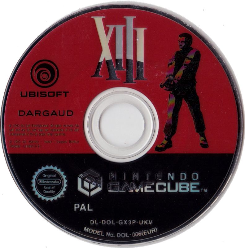 Media for XIII (GameCube)