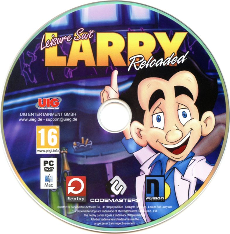Media for Leisure Suit Larry: Reloaded (Macintosh and Windows)