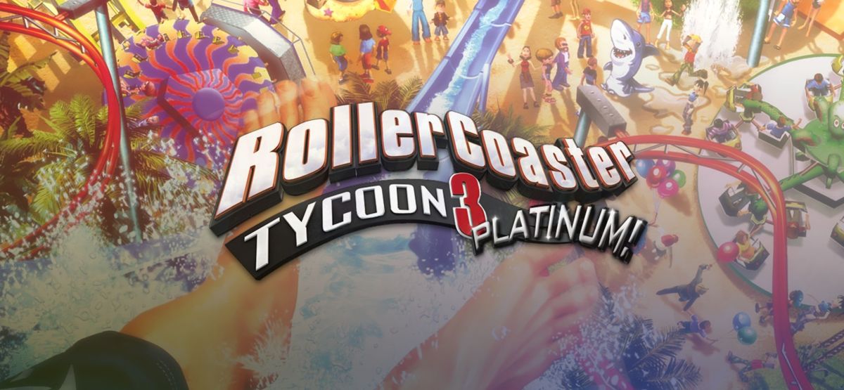 Front Cover for RollerCoaster Tycoon 3: Platinum! (Windows) (GOG.com release): 2014 cover