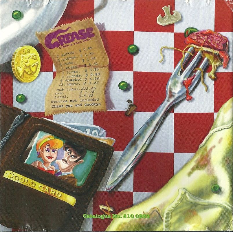 Inside Cover for Family Games II: Junkfood Jive (CD-i): Front Inlay - Back