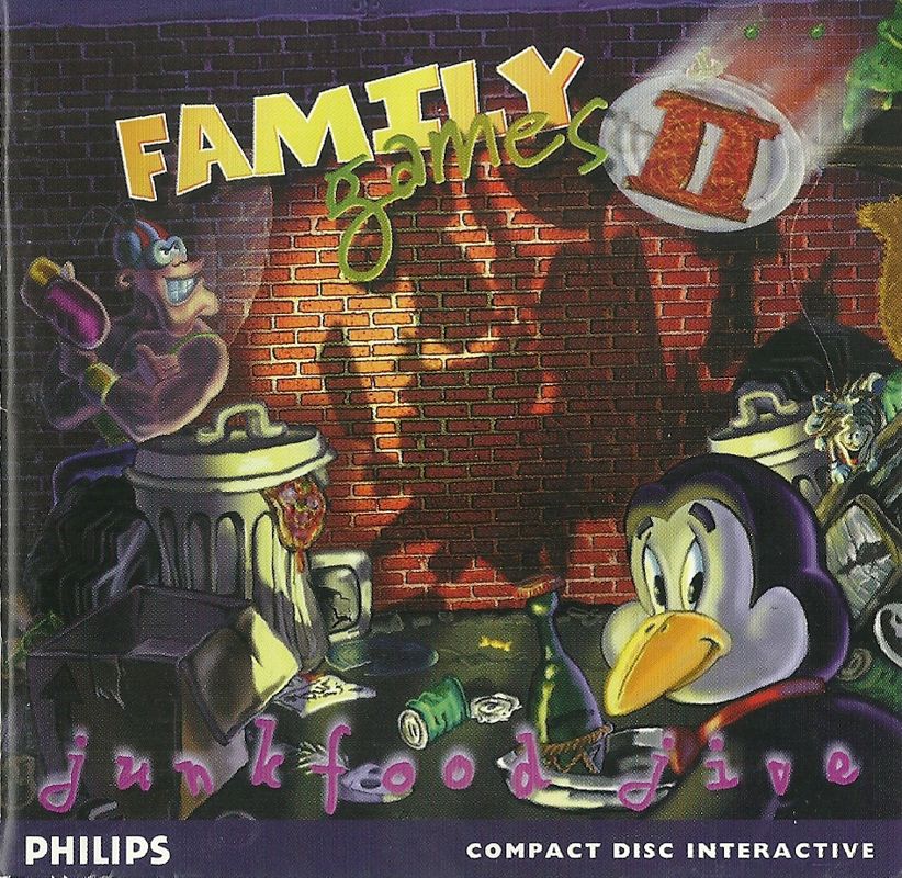 Front Cover for Family Games II: Junkfood Jive (CD-i)