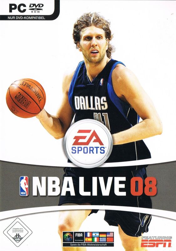 Front Cover for NBA Live 08 (Windows)