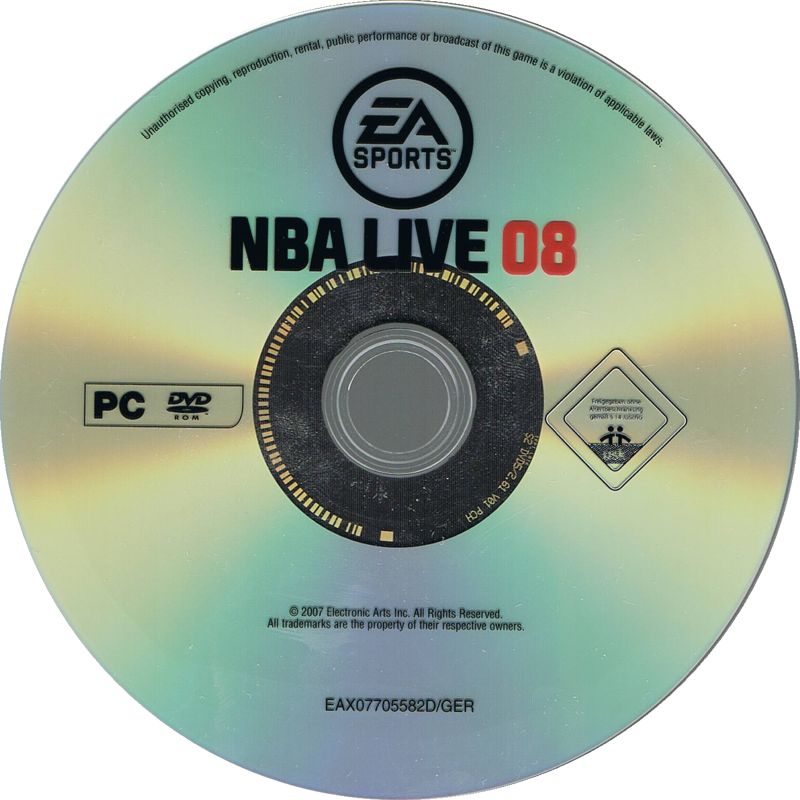 Media for NBA Live 08 (Windows)