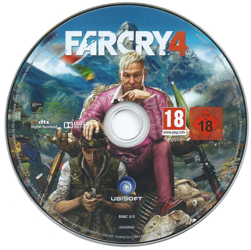 Media for Far Cry 4: Gold Edition (Windows): Disc 3