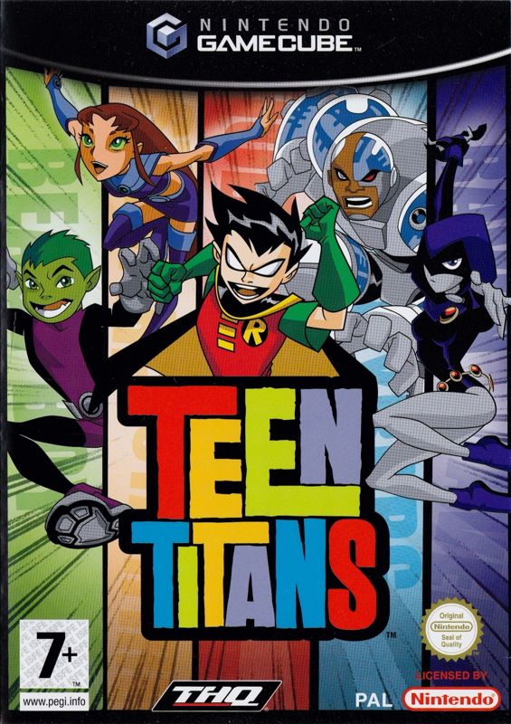 Front Cover for Teen Titans (GameCube)