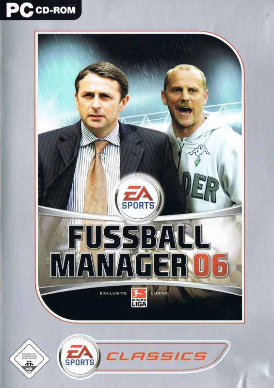 Front Cover for FIFA Manager 06 (Windows) (EA Sports Classics release)