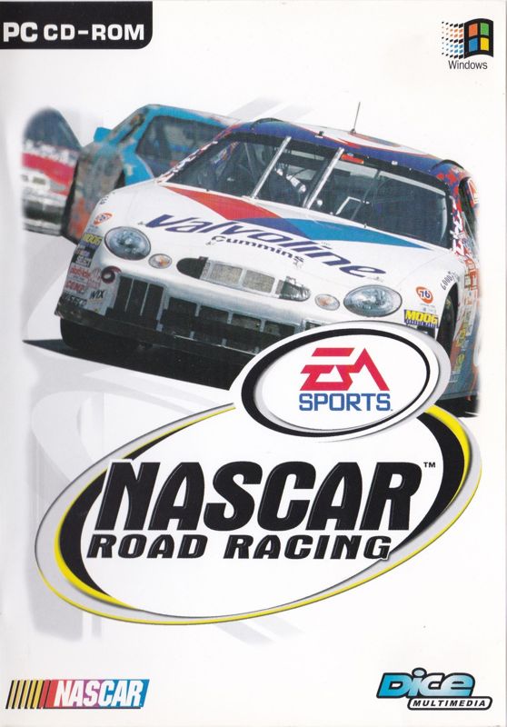 Front Cover for NASCAR Road Racing (Windows) (Dice Multimedia release)