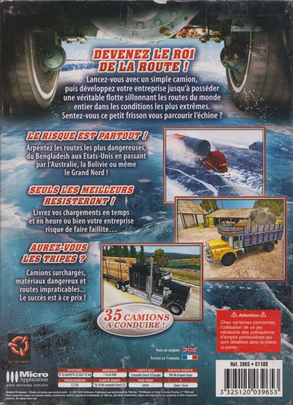 Back Cover for 18 Wheels of Steel: Extreme Trucker 2 (Windows)