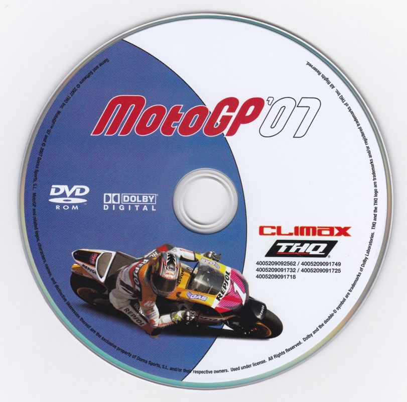 Media for MotoGP '07 (Windows)