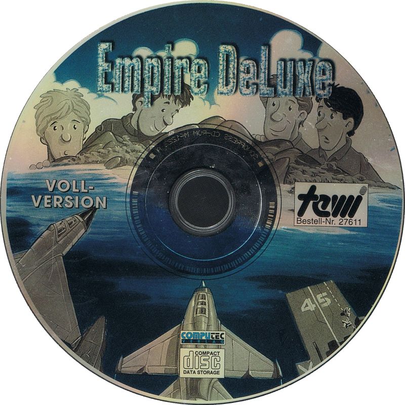 Media for Empire Deluxe (DOS) (tewi-Verlag release)