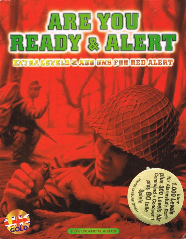 Front Cover for Are You Ready & Alert (DOS)