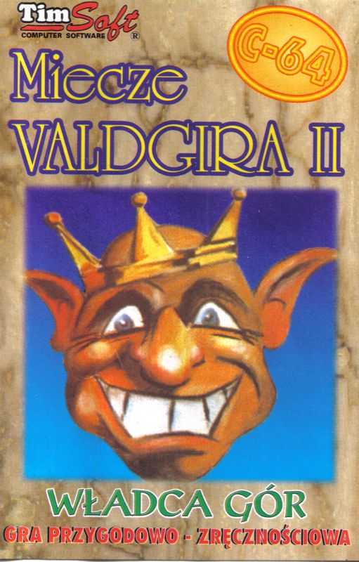 Front Cover for Miecze Valdgira II: Władca Gór (Commodore 64)