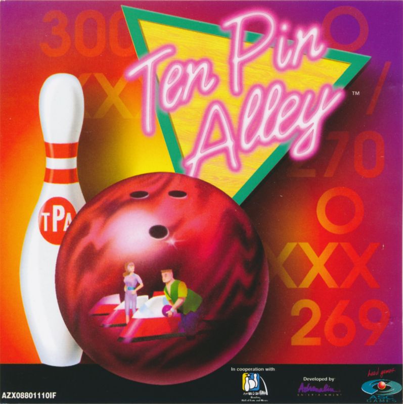 Other for Ten Pin Alley (Windows): Jewel Case - Front