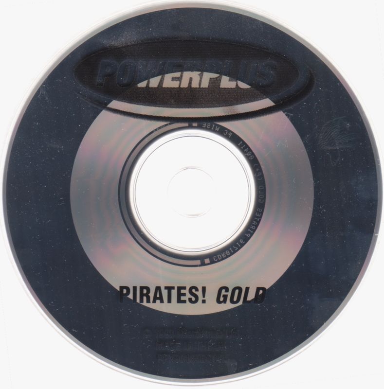 Media for Pirates! Gold (DOS) (Powerplus release (with alternate disc))