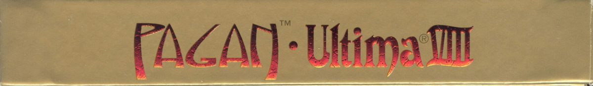 Spine/Sides for Pagan: Ultima VIII (DOS) (EA CD-ROM Classics Gold Edition release): Box Top