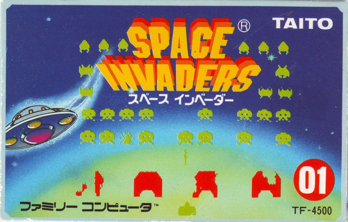 Front Cover for Space Invaders (NES)