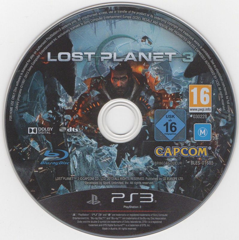 Media for Lost Planet 3 (PlayStation 3)