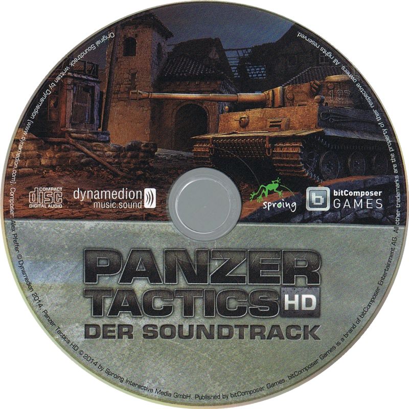 Soundtrack for Panzer Tactics HD (Special Edition) (Windows): Audio Disc