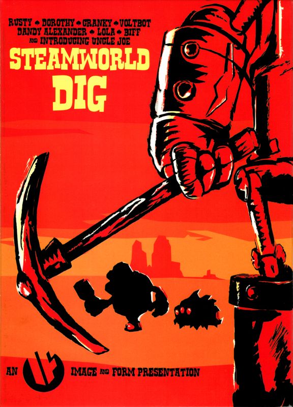Other for SteamWorld Dig: A Fistful of Dirt (Linux and Macintosh and Windows) (Box in jute bag): Box Front Cover