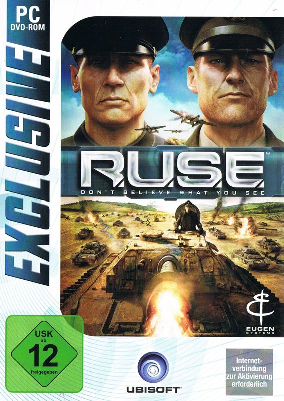 Front Cover for R.U.S.E.: The Art of Deception (Windows) (Ubisoft Exclusive release)