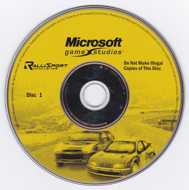 Media for RalliSport Challenge (Windows): Disc 1