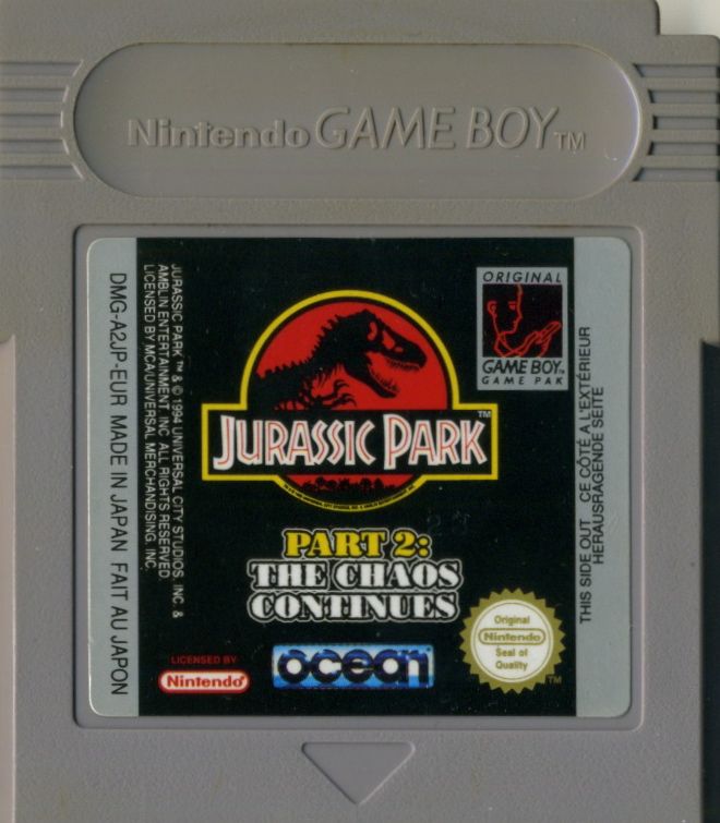 Media for Jurassic Park Part 2: The Chaos Continues (Game Boy)