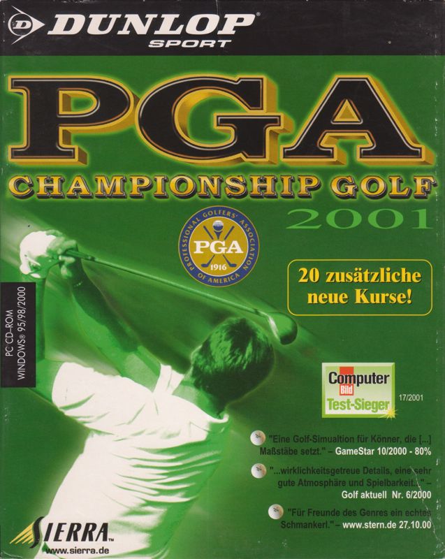 Front Cover for PGA Championship Golf 2000: Titanium Edition (Windows)