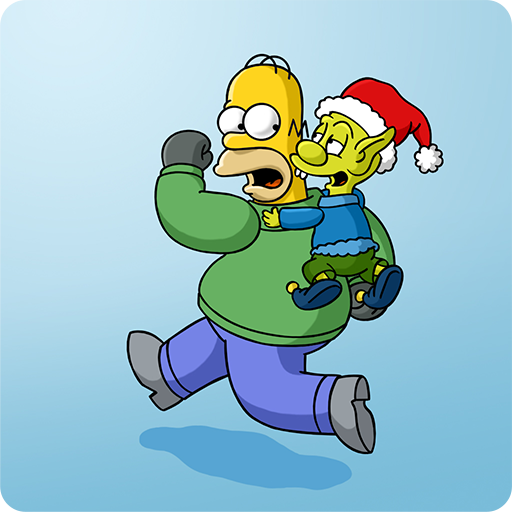 Front Cover for The Simpsons: Tapped Out (Android) (Google Play release): Winter 2014