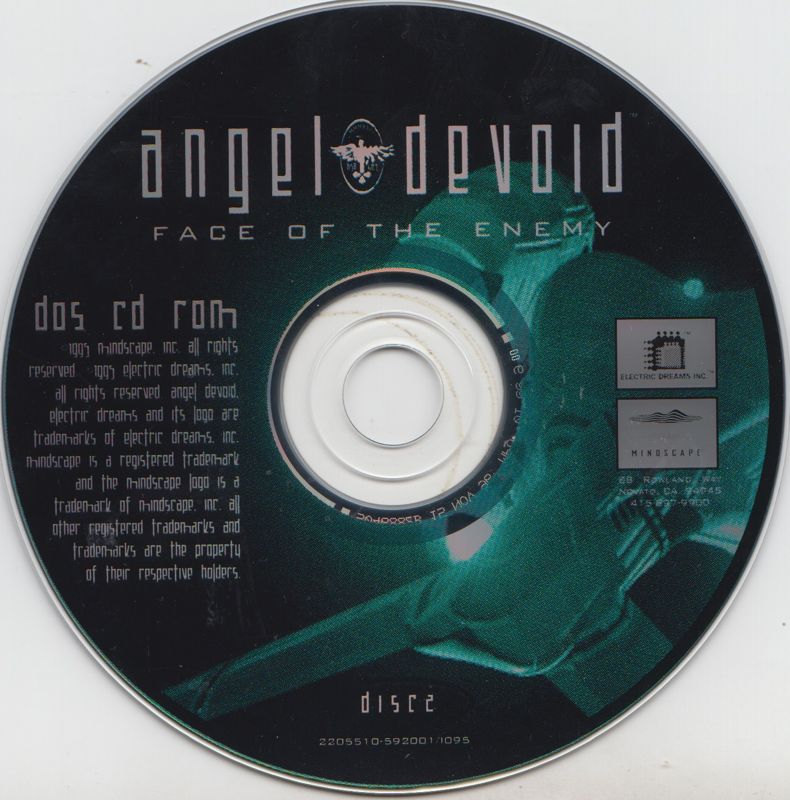 Media for Angel Devoid: Face of the Enemy (DOS): Disc 2