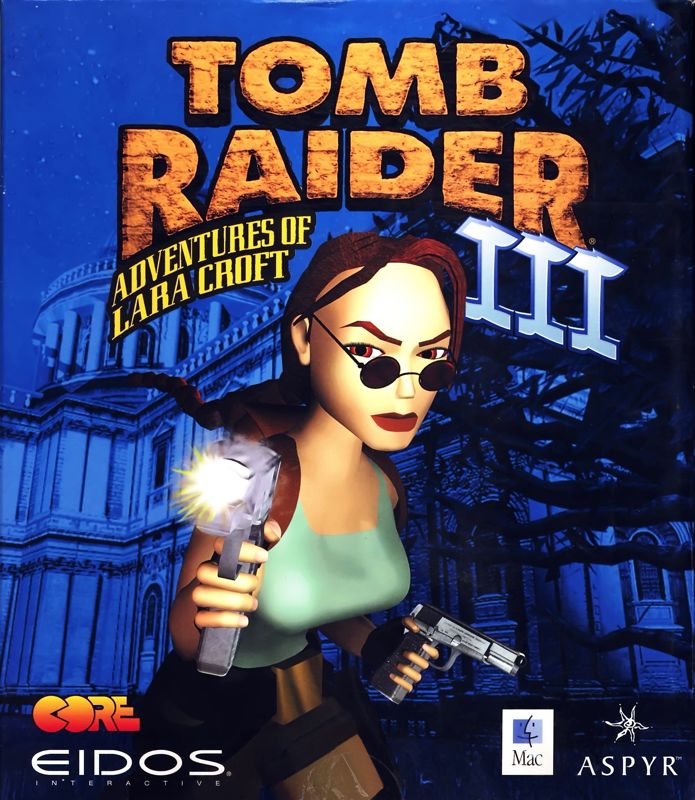 Front Cover for Tomb Raider III: Adventures of Lara Croft (Macintosh)