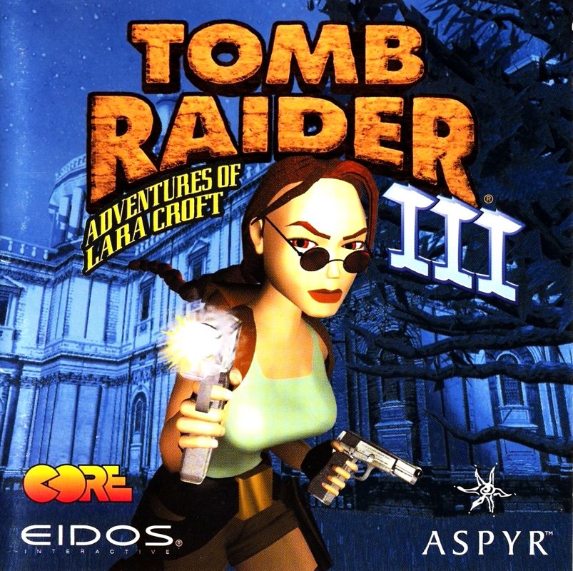 Other for Tomb Raider III: Adventures of Lara Croft (Macintosh): Jewel Case - Front