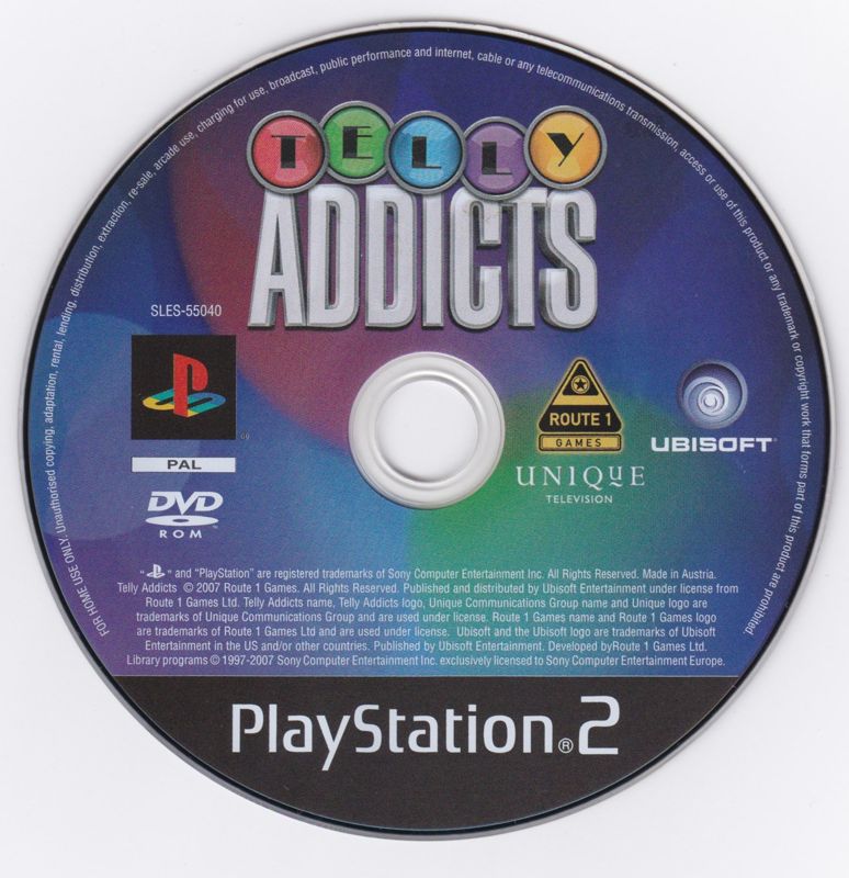 Media for Telly Addicts (PlayStation 2)