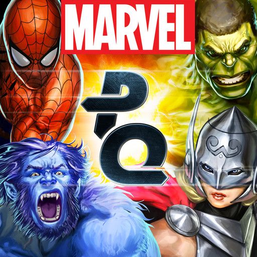 Front Cover for Marvel Puzzle Quest (iPad and iPhone)