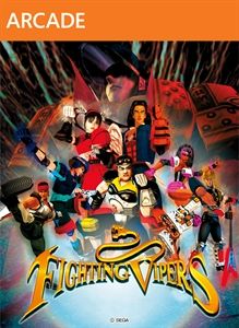 Front Cover for Fighting Vipers (Xbox 360) (XBLA release)
