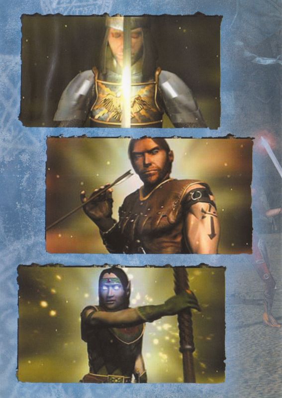 Inside Cover for Legends of Might and Magic (Windows): Left