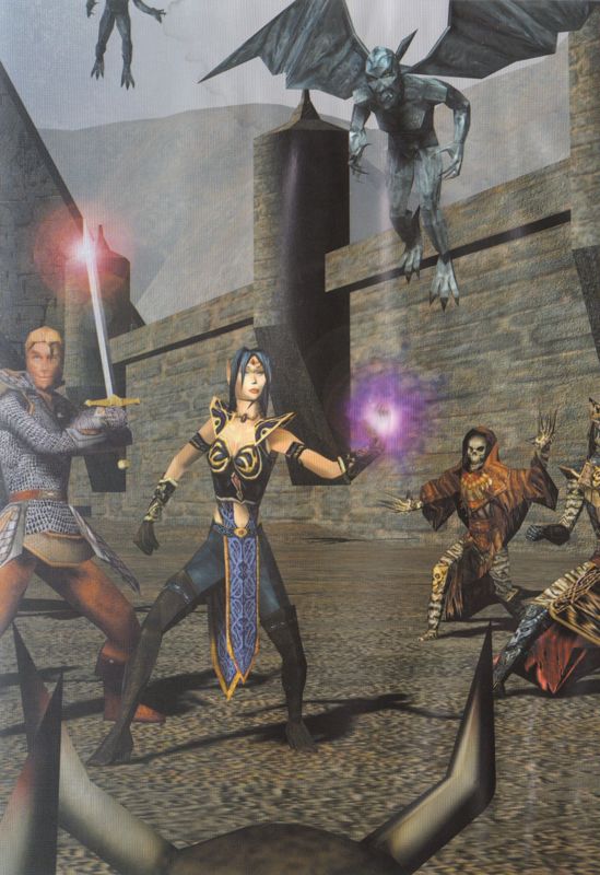 Inside Cover for Legends of Might and Magic (Windows): Right